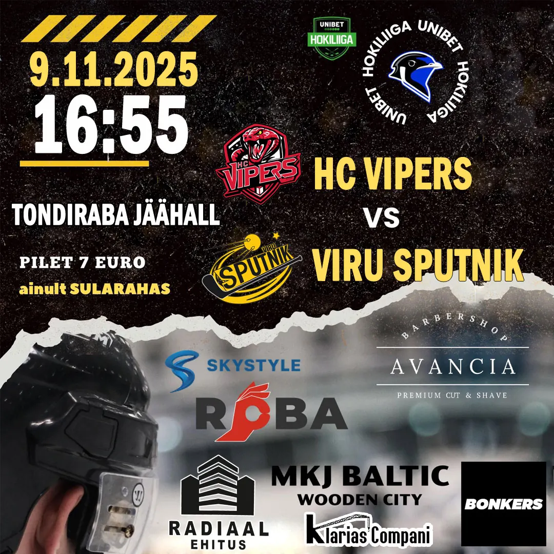 hc vipers hc virusputnik 9.11.2025
